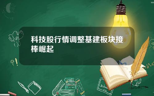 科技股行情调整基建板块接棒崛起