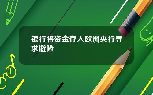 银行将资金存入欧洲央行寻求避险